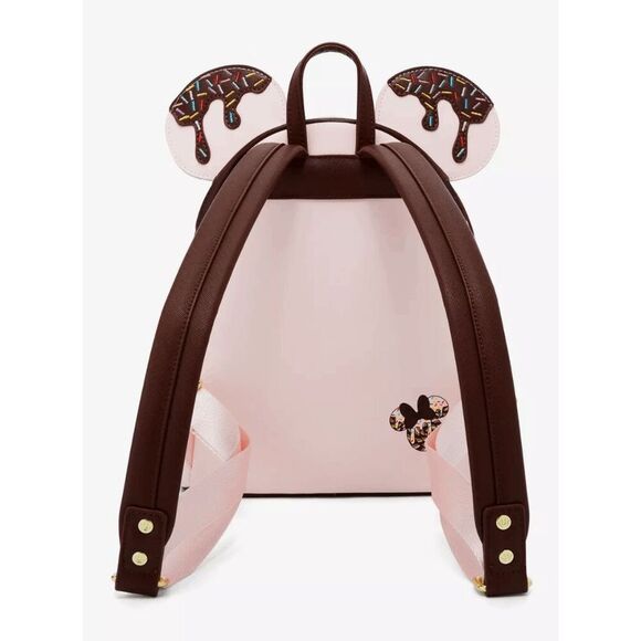 Loungefly Disney Minnie Mouse Chocolate Sprinkle Lollipop Ears Mini Bakpack main image 4